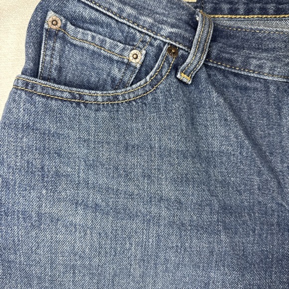 Levi's Premium 80s Mom Shorts Women's Size 32 | Dark Wash High Rise Denim | Y2K - Picture 4 of 10